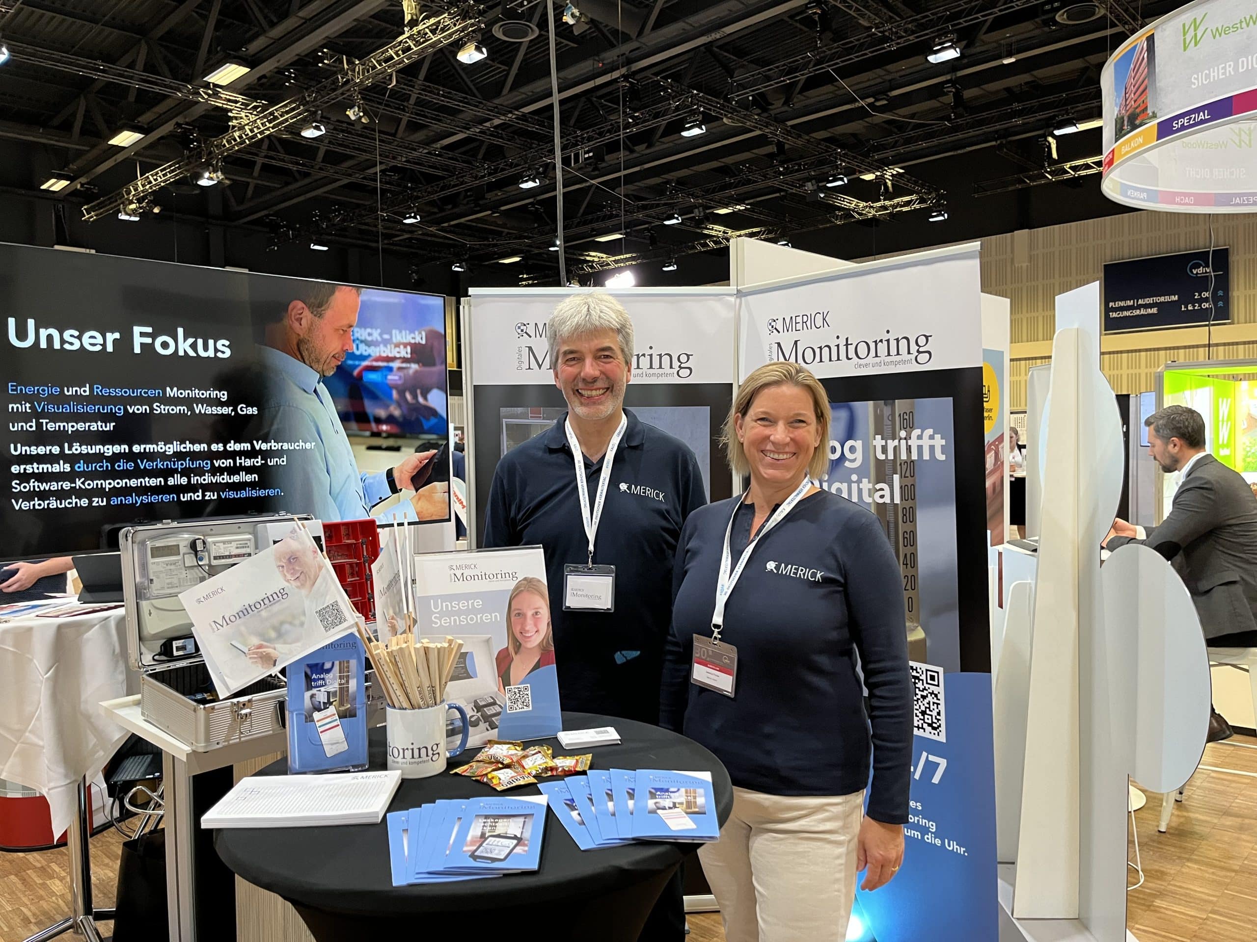 MERICK Team auf einer Fachmesse