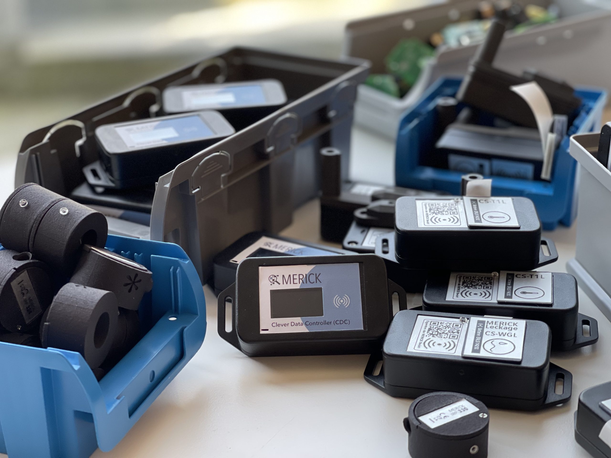 MERICK Sensoren und Clever Data Controller